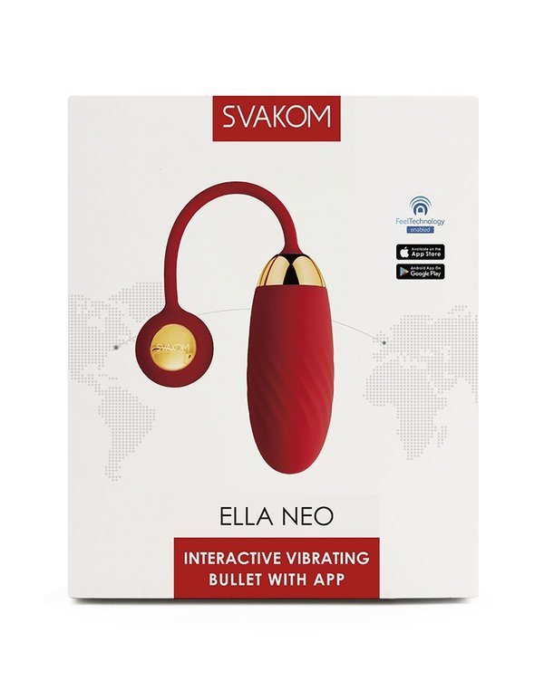 Svakom - Connexion Serie Ella Neo - Tragbares vibrierendes Ei mit APP