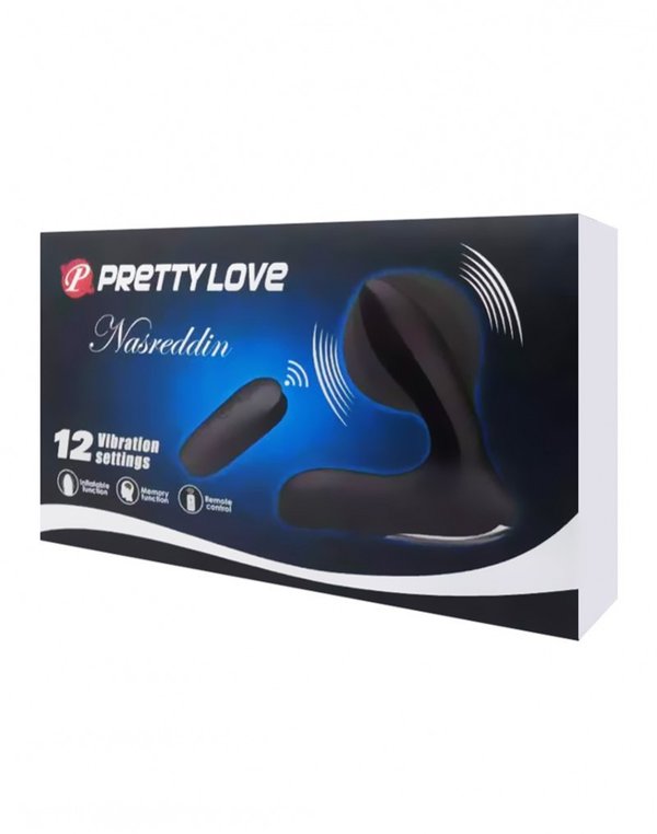 Pretty Love - Nasreddin - Analstimulator mit Fernbedienung - aufblasbar
